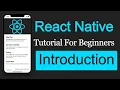 React Native tutorial Introduction what is React-Native