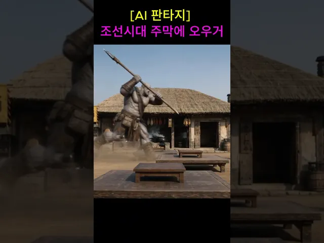An Ogre Appears in a Joseon Dynasty Tavern!