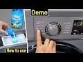 Lagu LG Front Load Washing Machine demo | how to use lg front load fully automatic washing machine