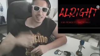 king promise ft shatta wale alright official video lreaction