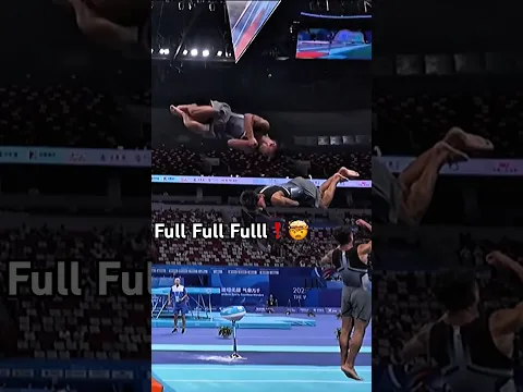World first ๐คฏ Tofig Aliyev ๐ฆ๐ฟ #olympics olympics #acrobatics #flip #sports