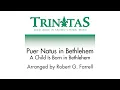 Download Lagu Puer Natus in Bethlehem [Official Sheet Music]