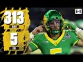 Dante Moore Goes Off for 5 TDs in Oregon Win vs James Madison in CFP First Round