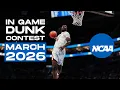 NCAA Top 10 In-Game Dunk Contest of March 2026
