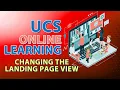 USC Online Learning Changing the Schoology Landing Page View for Elementary