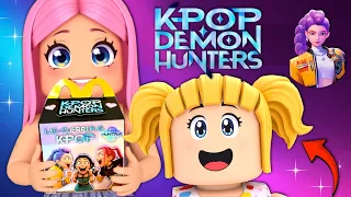 KPOP Demon Hunters Bloxburg RP with Baby Goldie