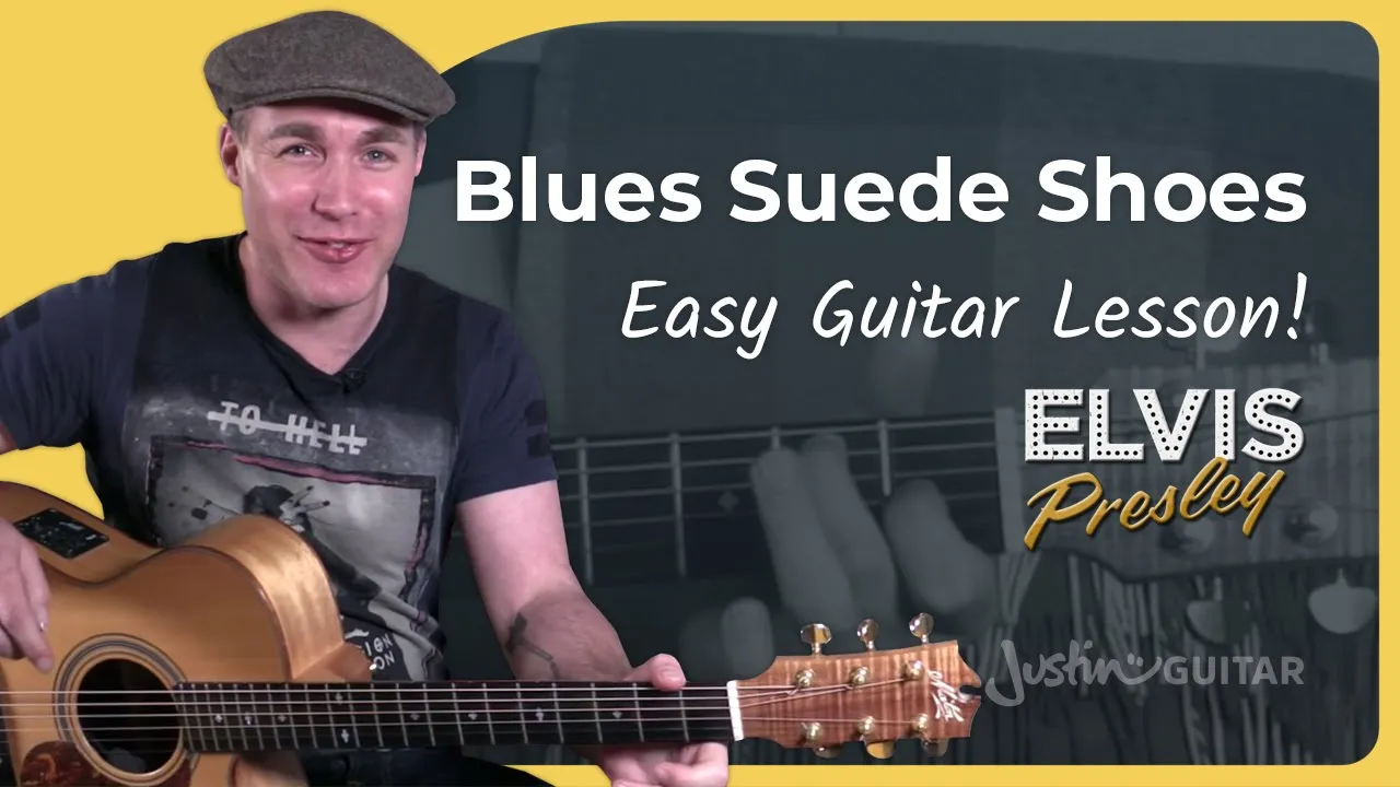 Blue Suede Shoes - Easy Guitar Lesson | Elvis Presley/Carl Perkins