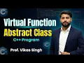 Virtual Function Abstract Class in C Program