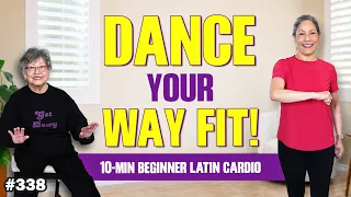 10-Minute Beginner Latin Dance Workout | Fun Low Impact Cardio