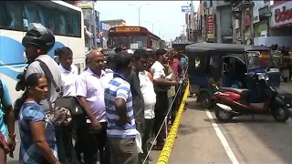 matara shootiing between robbers and police