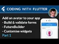 Flutter RoboHash 01 - Add an avatar to your app