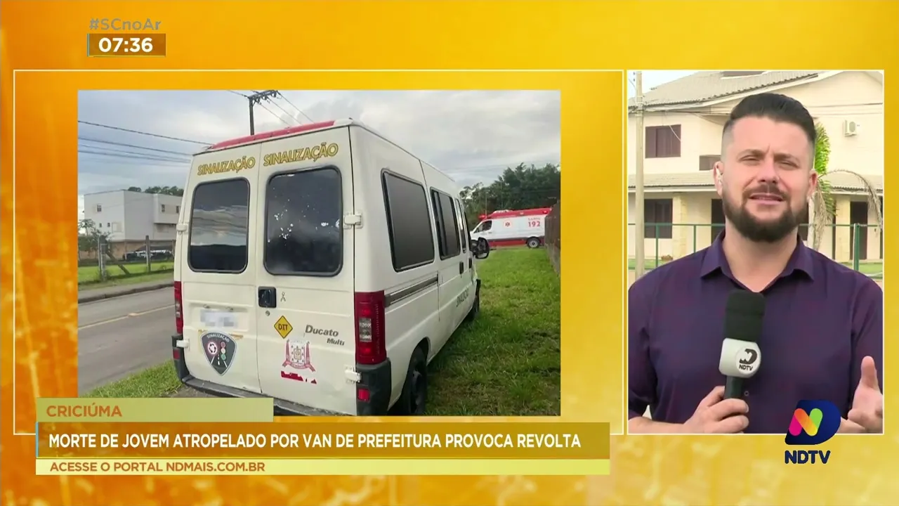 Servidor de Criciúma é indiciado pela suspeita de atropelar e matar jovem de 21 anos