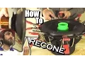 How To Recone a Subwoofer w NVX VCW Subwoofers EXO s 12 Sub Woofer Reconing Tutorial