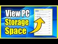 How to View Disk Space on Windows 10 PC See how it s Used Easy Method
