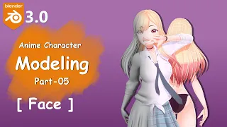 Download Blender 3.0 | Anime Character Modeling Part-05 [ Face/Head ] | [ ENG subtitle ] MP3