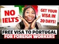 Download Lagu Move to PORTUGAL in 20 Days 🇵🇹 (Free Work Visa, No Age Limit)