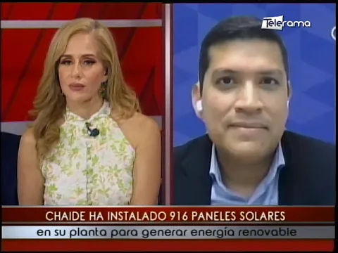 Chaide ha instalado 916 paneles solares en su planta para generar energía renovable