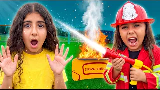 Kids Play Firefighter Funny Rescue Mission 🚒🔥| Fire Engine Truck #kidsvideos