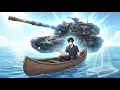I was thrown into an endless ocean unable to retrieve a heavy cannon until I built a catamaran
