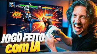 Criei um JOGO DE LUTA com IA e ficou FANTÁSTICO!