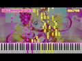 【Full・楽譜あり】「笑顔のユニゾン♪」ピアノソロアレンジMIDI／「キミとアイドルプリキュア♪」挿入歌 キュアアイドル ステージ曲【耳コピ・ピアノソロ上級MIDI・採譜】[4K]