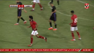 الهدف الخامس النادى الاهلى امام المصرية للاتصالات لقاء ودى 