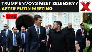 RUSSIA-UKRAINE TALKS: AFTER PUTIN, Trump Envoys Meet Zelenskyy In Kyiv With Ukraine Peace Push LIVE