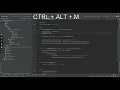 Intellij Idea shortcut - Extract Method