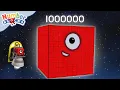 Los Numberblocks cuentan desde 1 hasta el 1 000 000 en espanol Aprende a contar