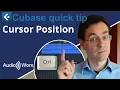 Cubase quick tip - Cursor position