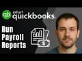 How to Run Payroll Reports in QuickBooks Online 2025 Tutorial