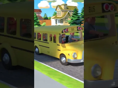 Roda Bus CoCoMelon Berputar-putar! 🚌 #kids #shorts