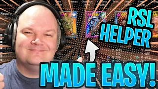 RSL HELPER IS INSANE Save Energy Maximize Farming Raid Shadow Legends