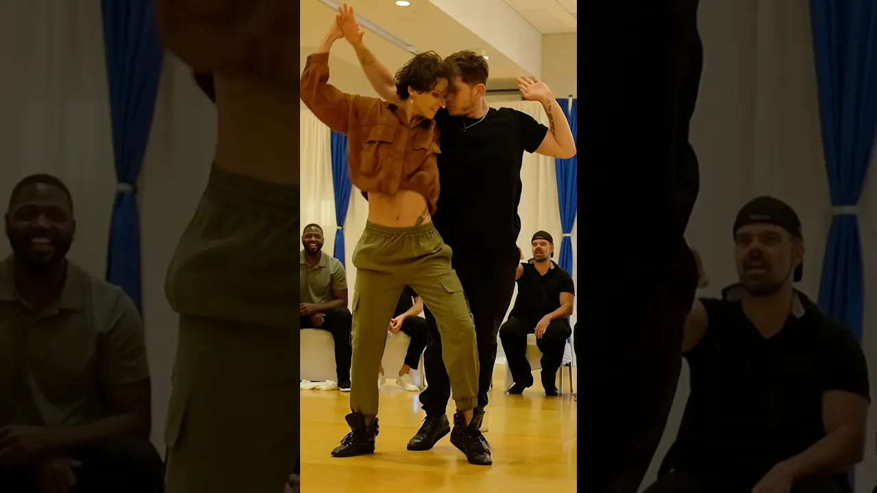 Let me blow your miiiiiind 😁 Loved that improv with my friend Thibault 🫶🏼 #dance #westcoastswing