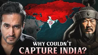 why genghis khan couldn t conquer india