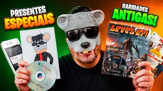 ACHEI ITENS DE COLECIONADOR VALIOSOS NAS MINHAS COISAS DE INFÂNCIA!