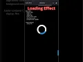 Advanced Loading Spinner Effect Using HTML and CSS Web Development
