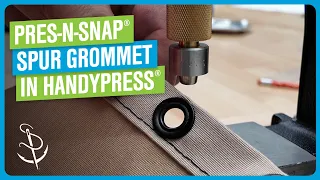 How to Use Pres-n-Snap Spur Grommet Dies in HandyPress Tool