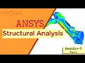 ANSYS Static Structural Analysis Part-1