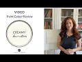 Paint Colour Review Sherwin Williams Creamy SW 7012