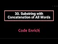 30 Substring with Concatenation of All Words Python Explanation LeetCode Problems Solutions
