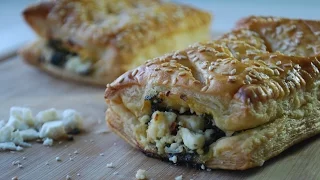 Spanakopita is the classic Greek pie that is made with fresh spinach, herbs, feta cheese, and phyllo. 