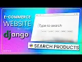 Searching Functionality in Django E-commerce Website using Django EP 22