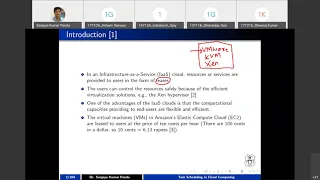 Cloud Computing Lecture 31 - Task Scheduling in Cloud Computing