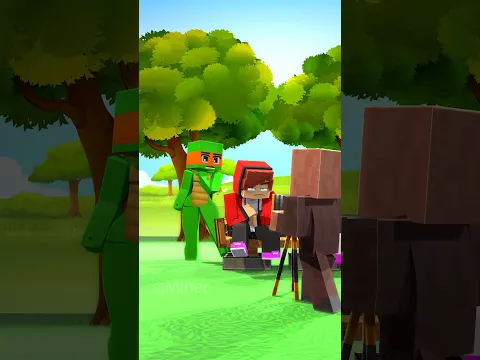JJ Fall in Love, But... Backstage🤣Maizen Minecraft Meme #minecraft #jj #memes