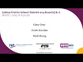 Indian Prairie School District 204 Board Q A Forum - March 7 2023