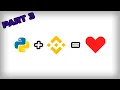 Crypto Trading bot tutorial Part3 building a simple crypto trading bot for DCAing on Binance