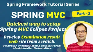Spring C Project setup Quickest way Eclipse Tomcat config Develop Result Website from start