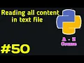 Using loop to read all the content in the text files