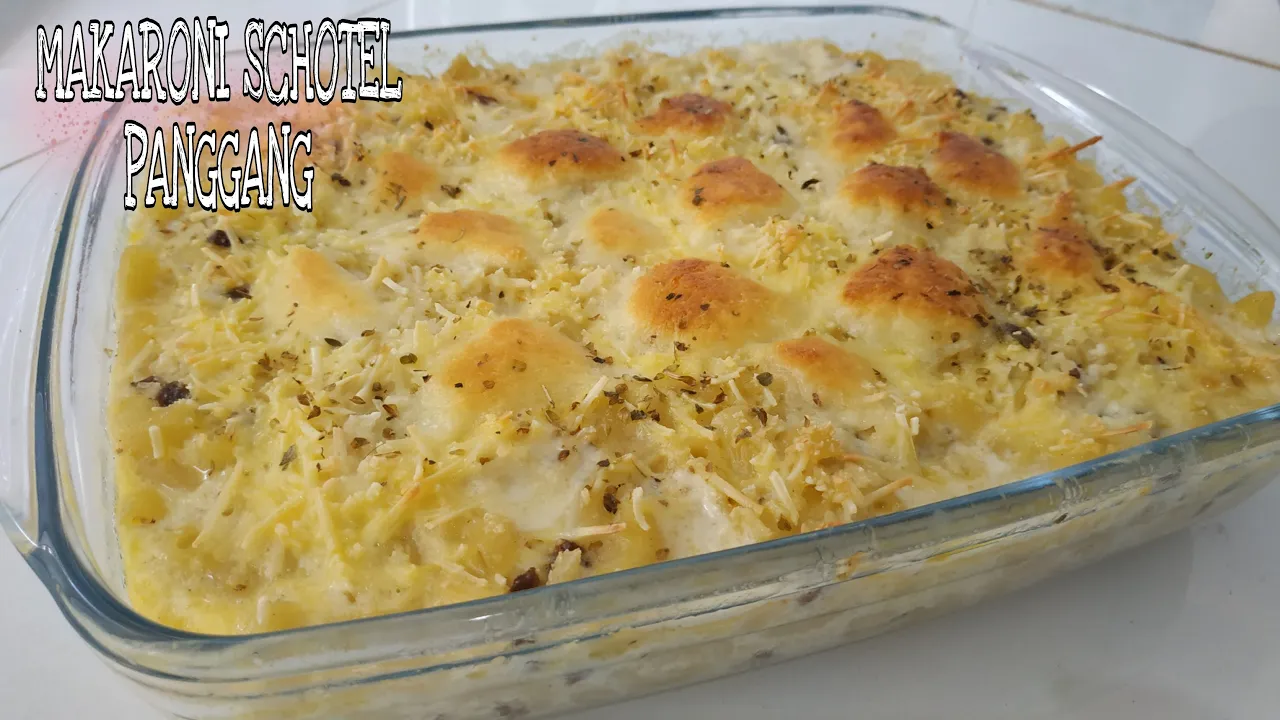 Resep MAKARONI SKOTEL PANGGANG PALING ENAK. 